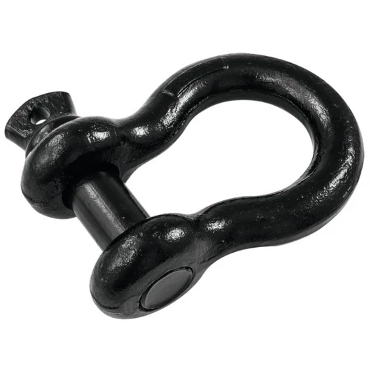 SAFETEX Shackle 22mm black with Screwbolt