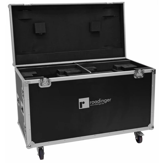 ROADINGER Flightcase 2x DMH-640 with wheels