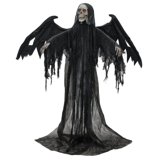 EUROPALMS Halloween Black Angel, 175x100x66cm