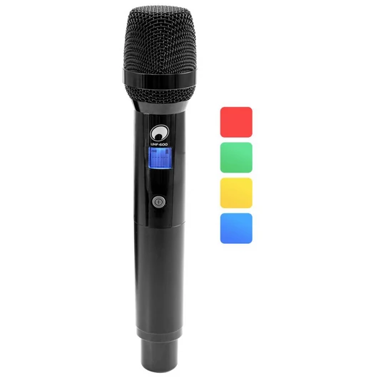 OMNITRONIC UHF-600 Handheld Microphone 823-832/863-865 MHz