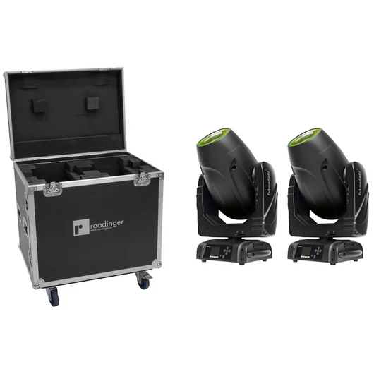 FUTURELIGHT Set 2x DMH-380 + Case with wheels