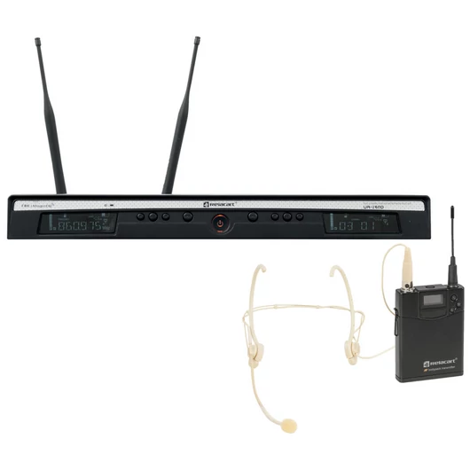 RELACART Set UR-260D Bodypack with HM-600S Headset