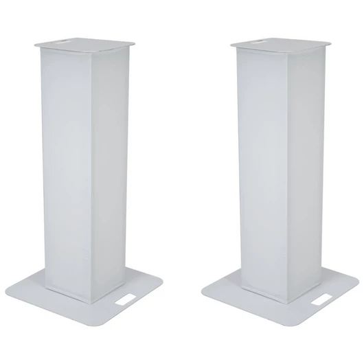 EUROLITE 2x Stage Stand 100cm incl. Cover and Bag, white