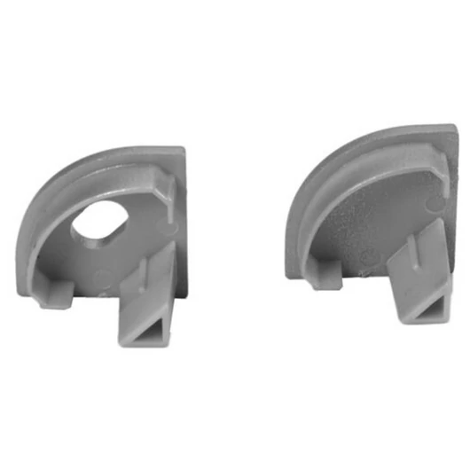 EUROLITE End Caps for Corner Profile silver