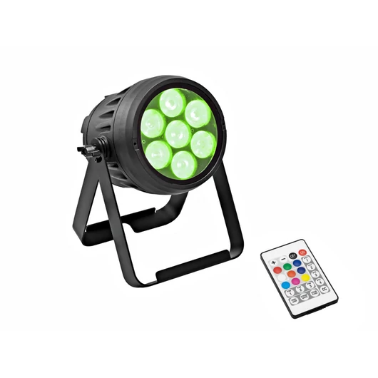 EUROLITE LED IP PAR 7x10W RGBL spot