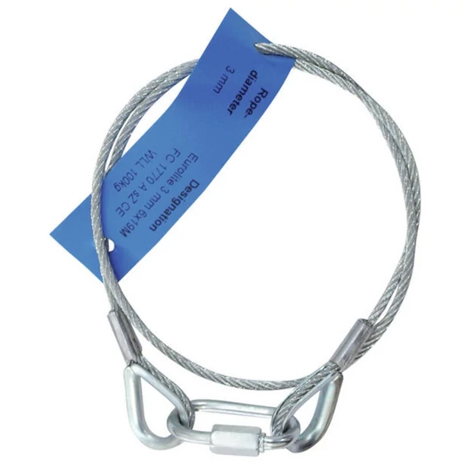 EUROLITE Safety Bond AG-5 3x600mm up to 5kg sil