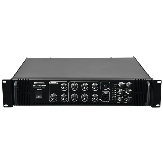 OMNITRONIC MPVZ-250.6 PA Mixing Amplifier