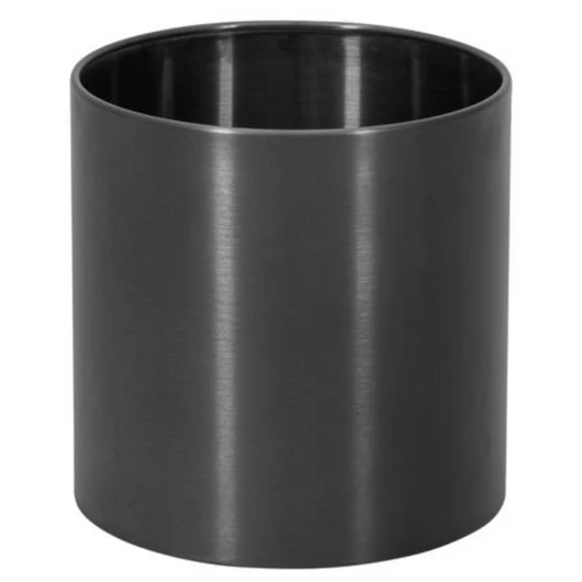 EUROPALMS STEELECHT-30 Nova, stainless steel pot, anthracite, Ø30cm