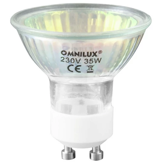 OMNILUX GU-10 230V/50W 1500h 25° red