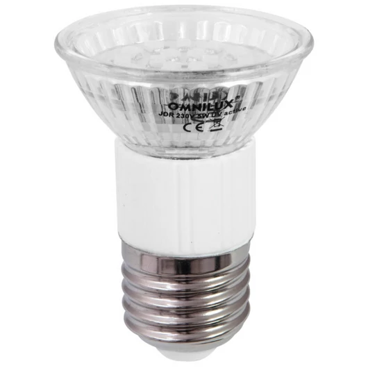 OMNILUX JDR 230V E-27 18 LED UV active