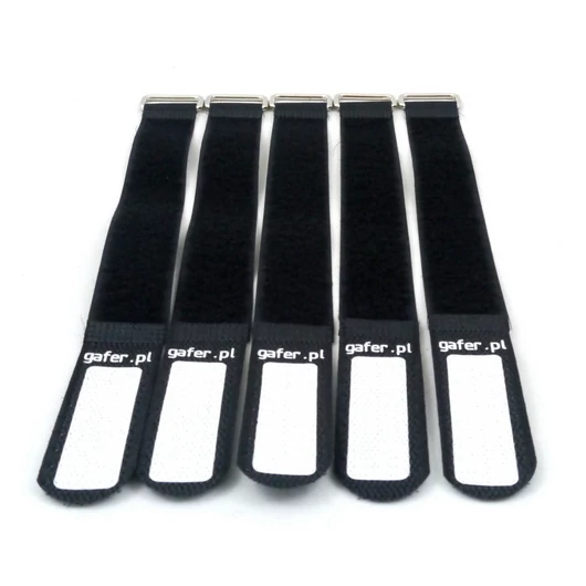 GAFER.PL Tie Straps 25x260mm 5 pieces black