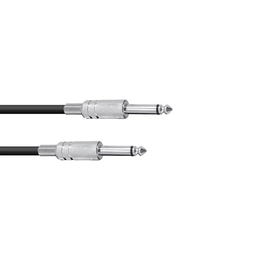 OMNITRONIC Jack cable 6.3 mono 1m bk