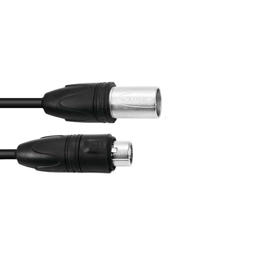 PSSO DMX cable IP65 3pin 1.5m bk