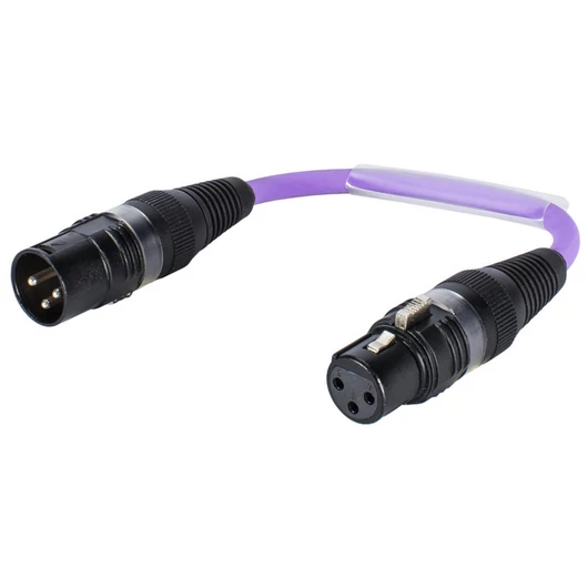 SOMMER CABLE Adaptercable XLR(M)/XLR(F) Ground Lift bk