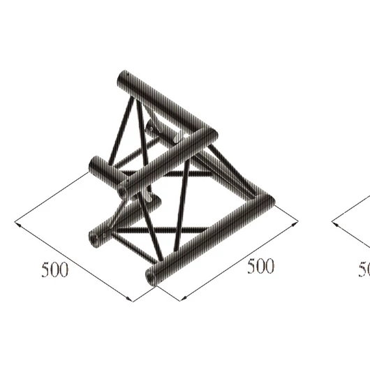 ALUTRUSS TRILOCK S-PAC 21 2-Way Corner 90° black