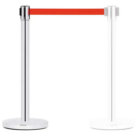 GUIL PST-11 Barrier System with Retractable Belt (red)