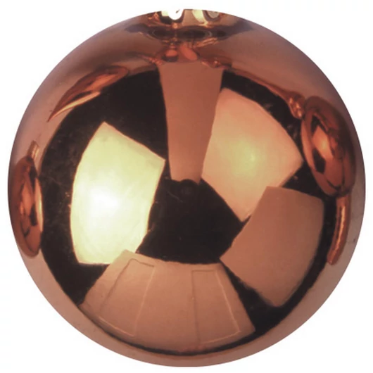 EUROPALMS Deco Ball 3,5cm, copper, shiny 48x