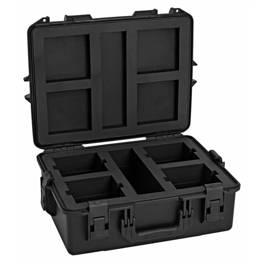 ROADINGER Plastic Case for 4x AKKU UP-4 QCL Spot QuickDMX MK2