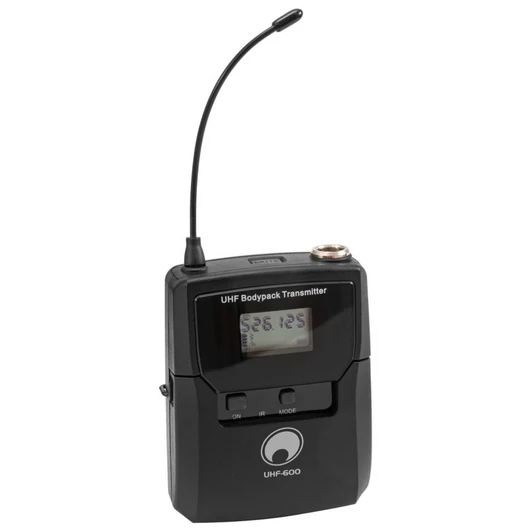 OMNITRONIC UHF-600 Bodypack 520-554 MHz