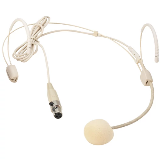 OMNITRONIC UHF-600 Headset Microphone, skin-colored