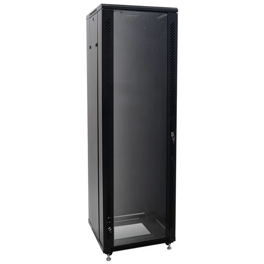 ROADINGER SSC-32 Steel Cabinet with Glass Door 32U