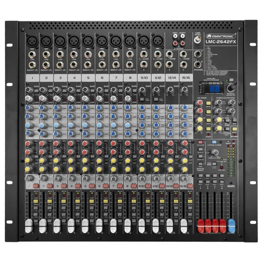 OMNITRONIC LMC-2642FX USB Mixing Console