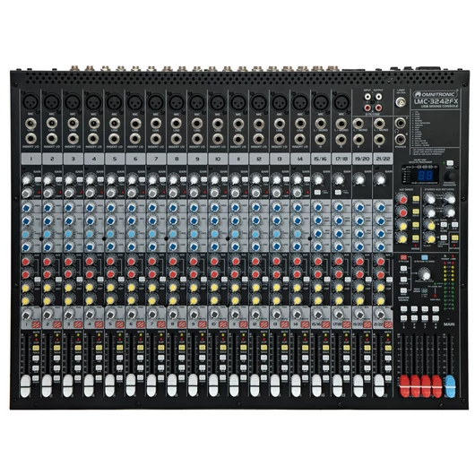 OMNITRONIC LMC-3242FX USB Mixing Console