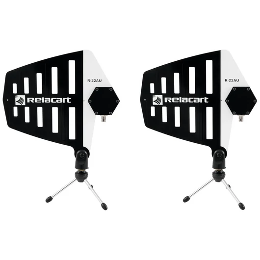 RELACART R-22AU Wide-band directional active Antenna 2x