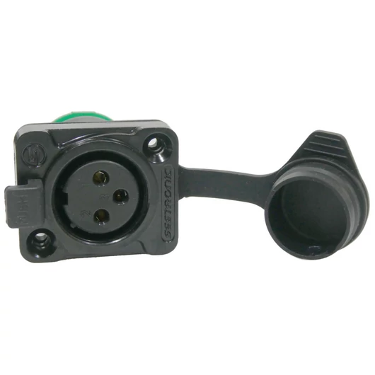  Panel Jack XLR 3-Pole (DMX OUT) IP65  AKKU IP PAR 7 QCL CRMX MK2