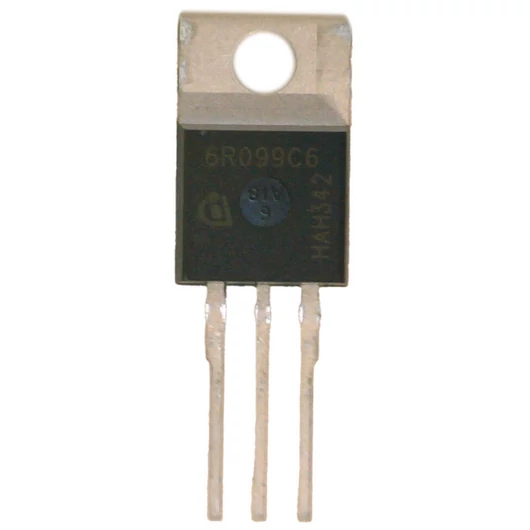  Transistor IPP60R099C6XKSA1 N-MOSFET 600V 37,9A 0,099R, TO-220