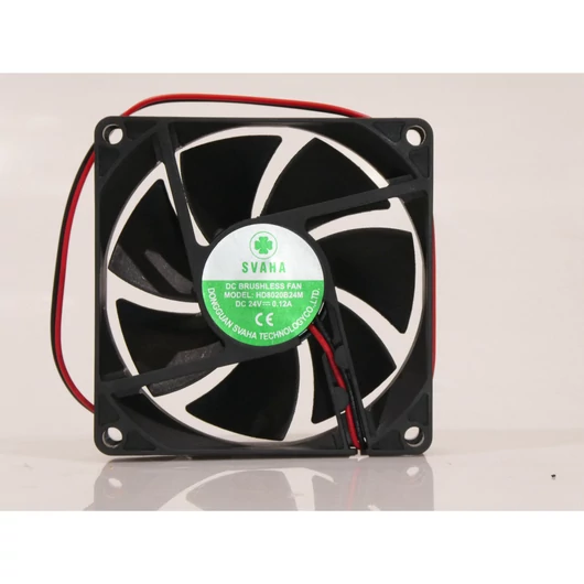  Fan 24V/0,12A 80x80x20mm (HD8020B24M)