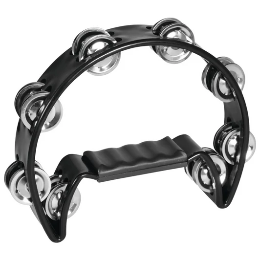 DIMAVERY TN-2 Tambourine plastic, black