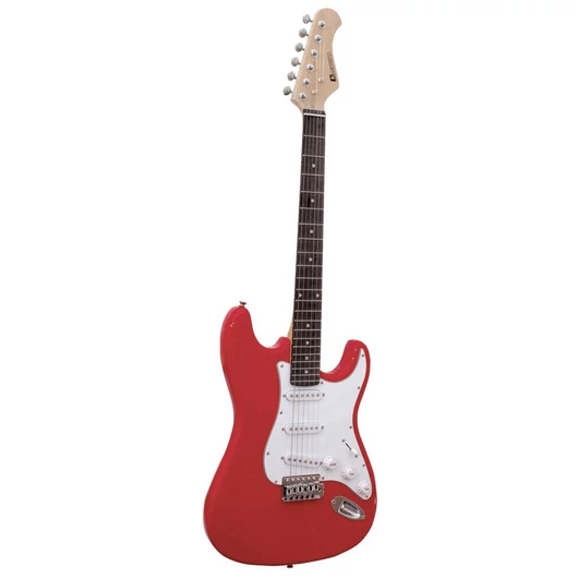 DIMAVERY ST-203 E-Guitar, red