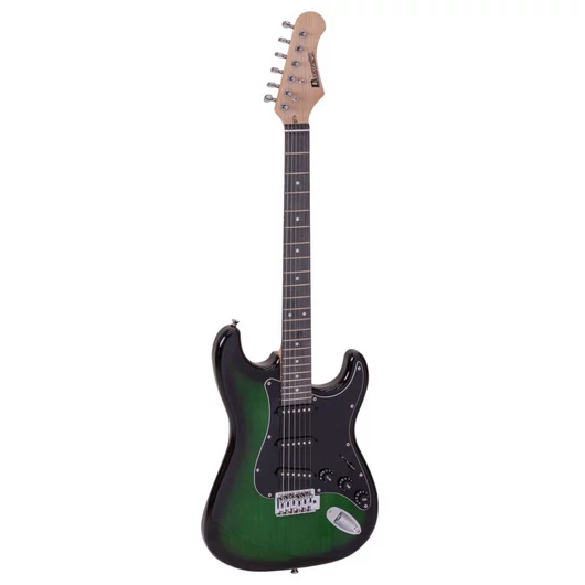 DIMAVERY ST-203 E-Guitar, greenburst