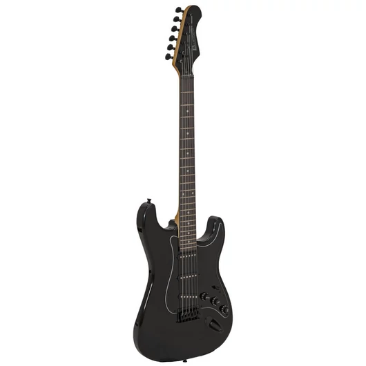 DIMAVERY ST-203 E-Guitar, gothic black