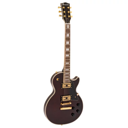 DIMAVERY LP-700 Electric Guitar, burgundy