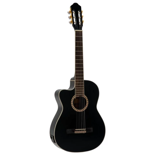 DIMAVERY CN-600L Classical guitar, black