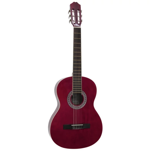 DIMAVERY AC-303 Classical Guitar, red