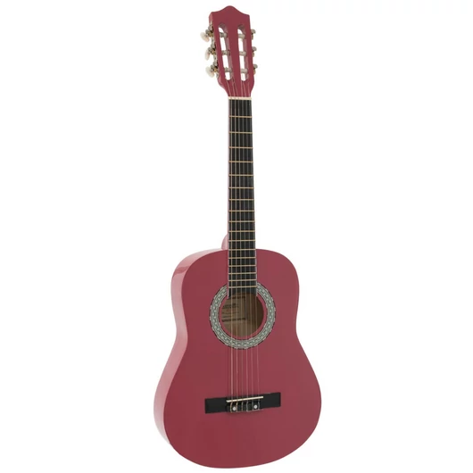 DIMAVERY AC-303 Classical Guitar 1/2, pink