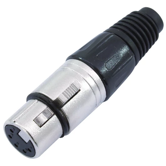 OMNITRONIC XLR socket 5pin bk