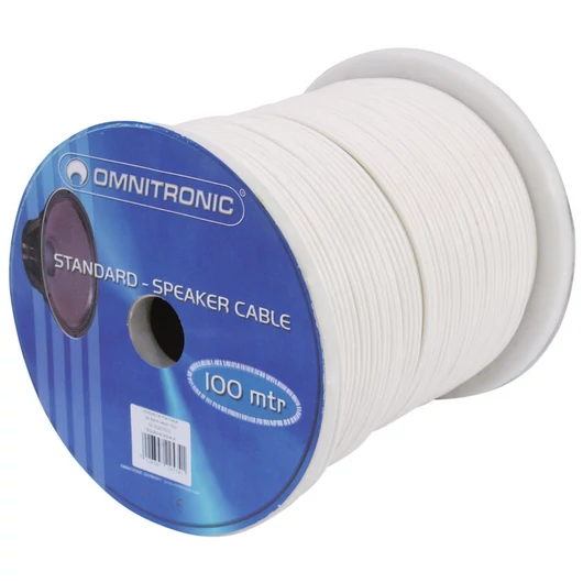 OMNITRONIC Speaker cable 2x1.5 100m wh