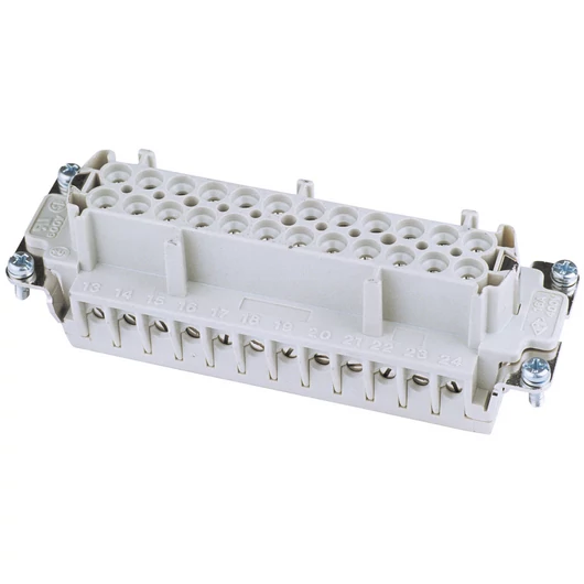 ILME Socket Insert 24-pin 16A,Screw Terminal