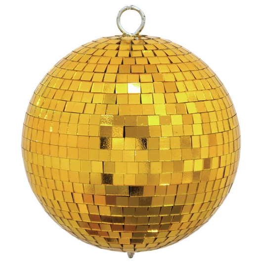 EUROLITE Mirror ball 15cm gold