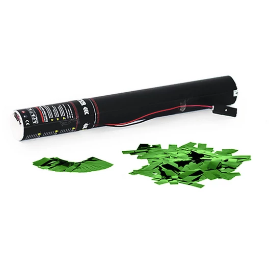 TCM FX Electric Confetti Cannon 50cm, green metallic