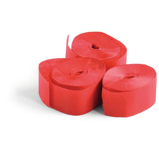 TCM FX Slowfall Streamers 10mx1.5cm, red, 32x