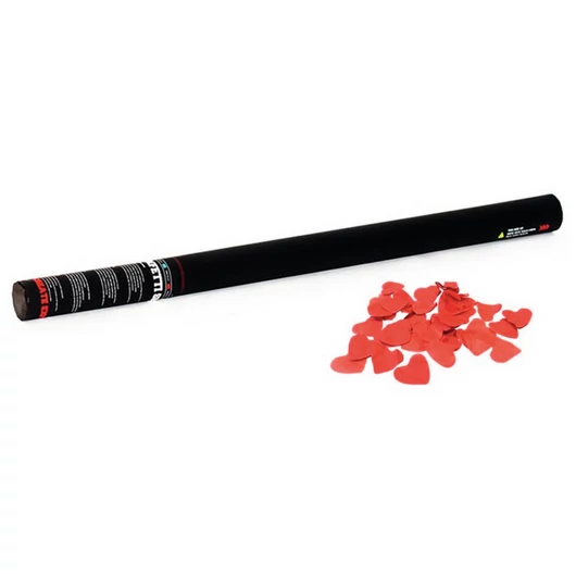 TCM FX Handheld Confetti Cannon 80cm, red Hearts