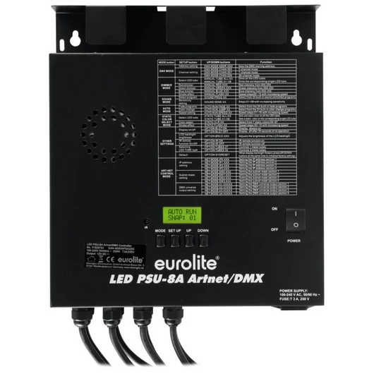 EUROLITE LED PSU-8A Artnet/DMX