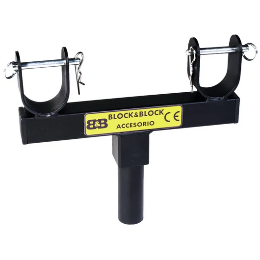 BLOCK AND BLOCK AM3802 fixed support for truss insertion 38mm male