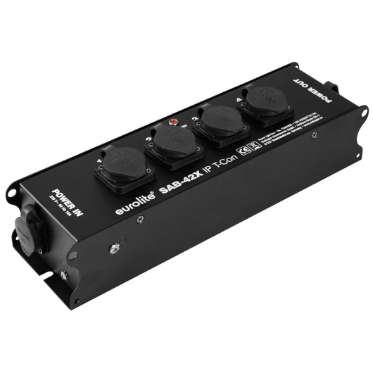 EUROLITE SAB-42X IP T-Con Power Split Box