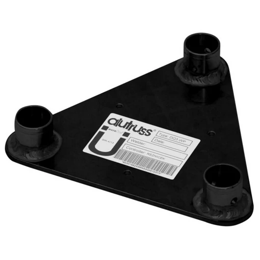 ALUTRUSS DECOLOCK DQ3S-WP Wall Mounting Plate bl